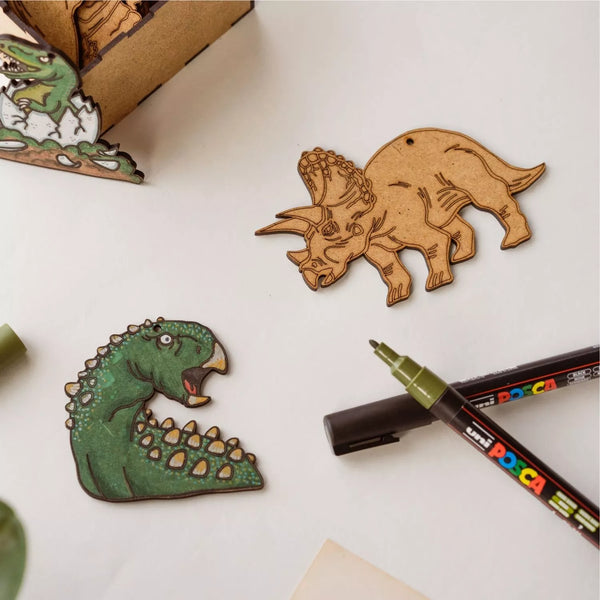Dinosaur ‘Farv Selv’ Kreativ Temakasse